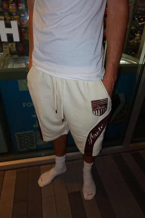 ARETE Signature Shorts — Vintage Cream