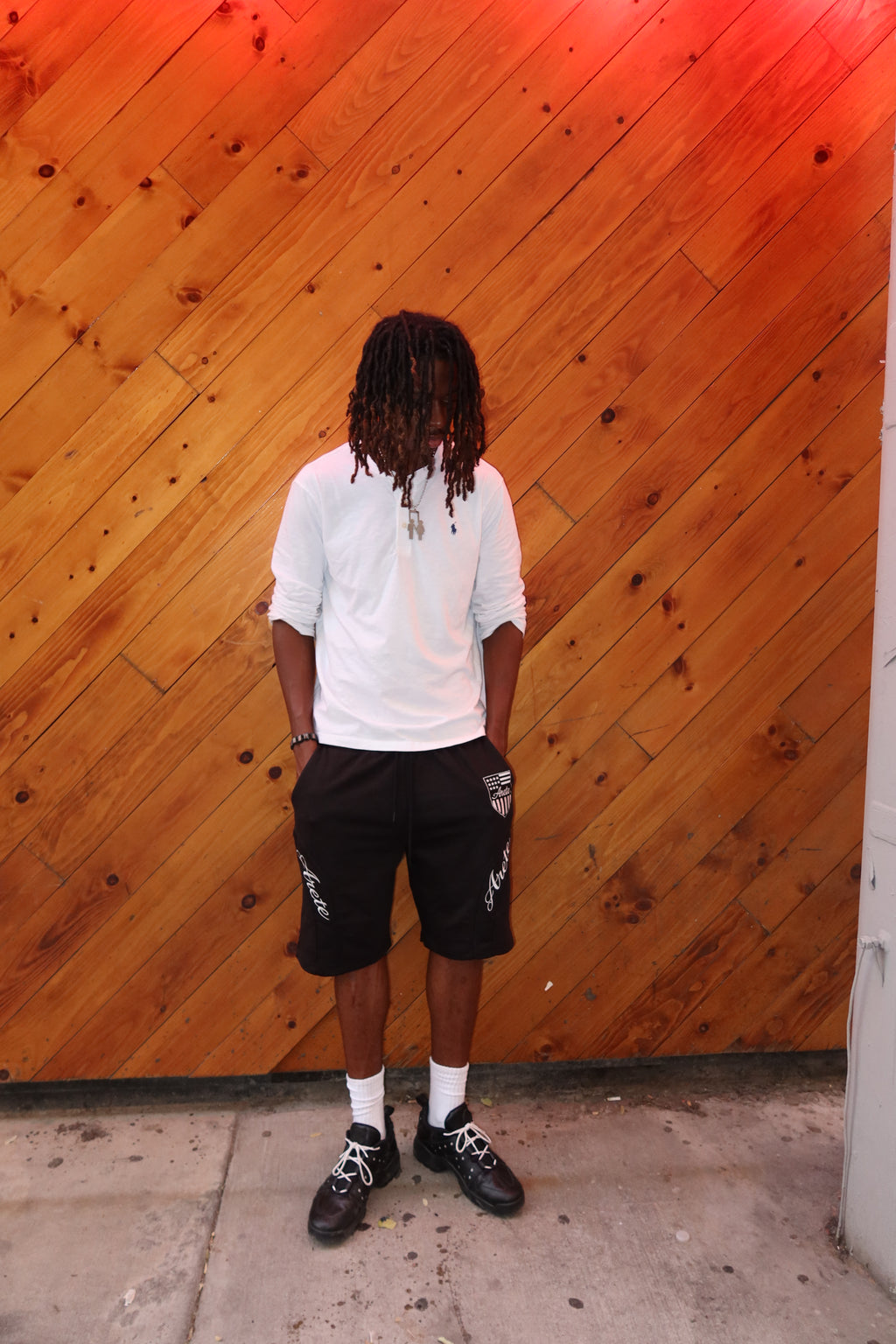 ARETE Signature Shorts — Black