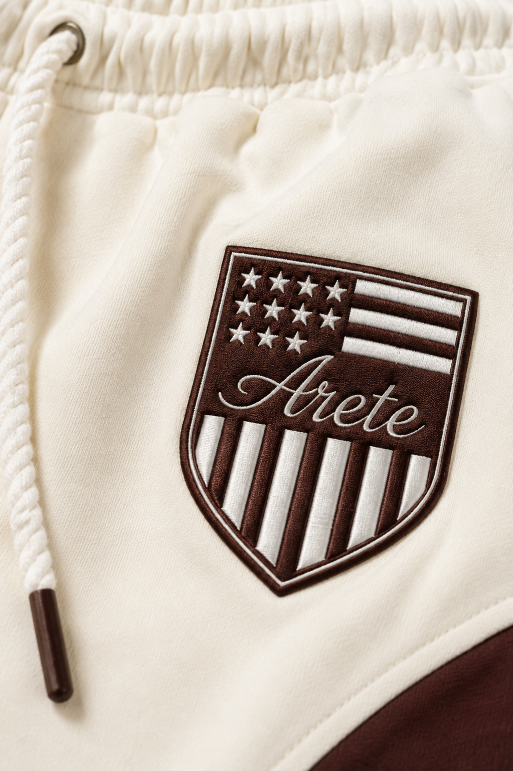 ARETE Signature Shorts — Vintage Cream