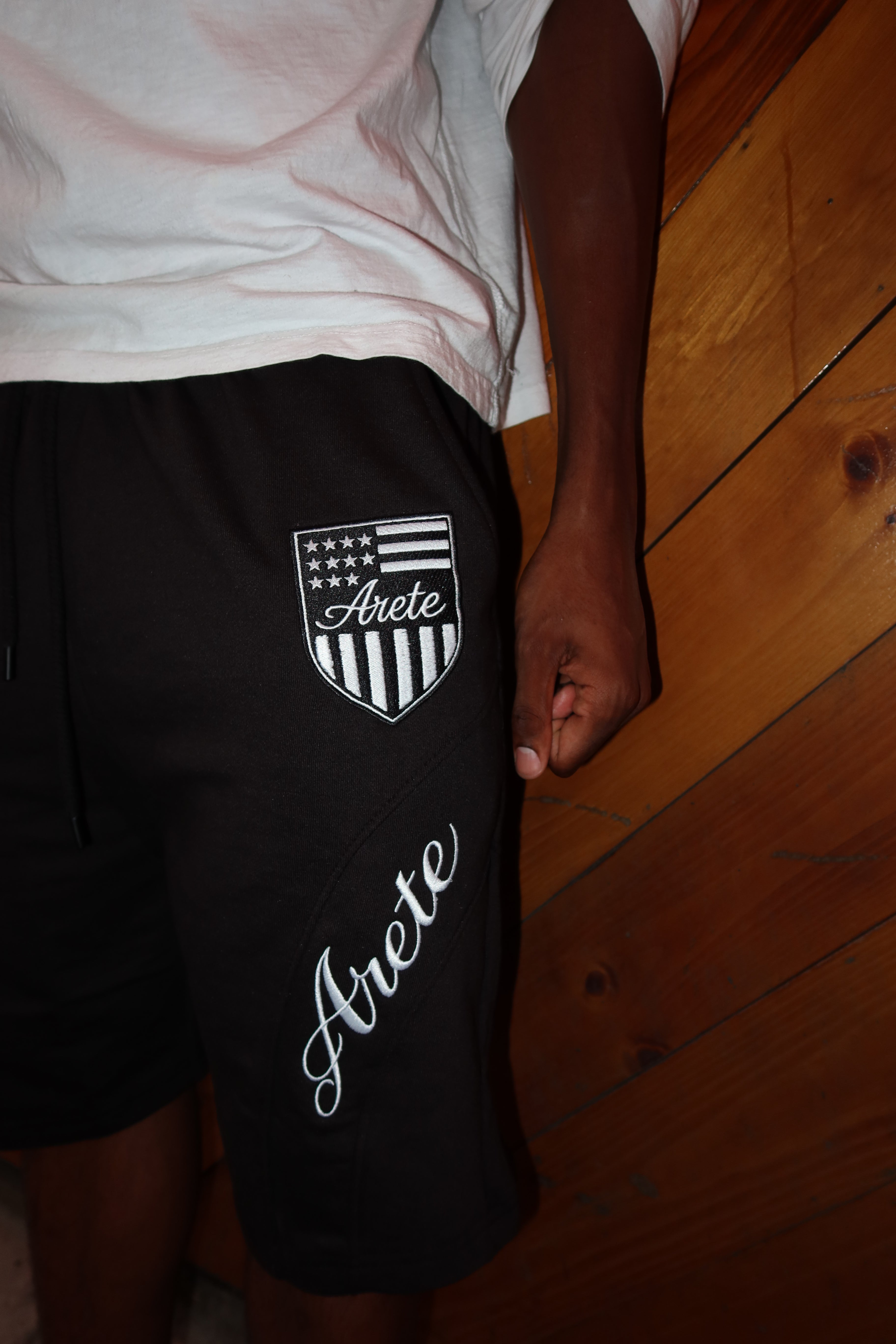 ARETE Signature Shorts — Black