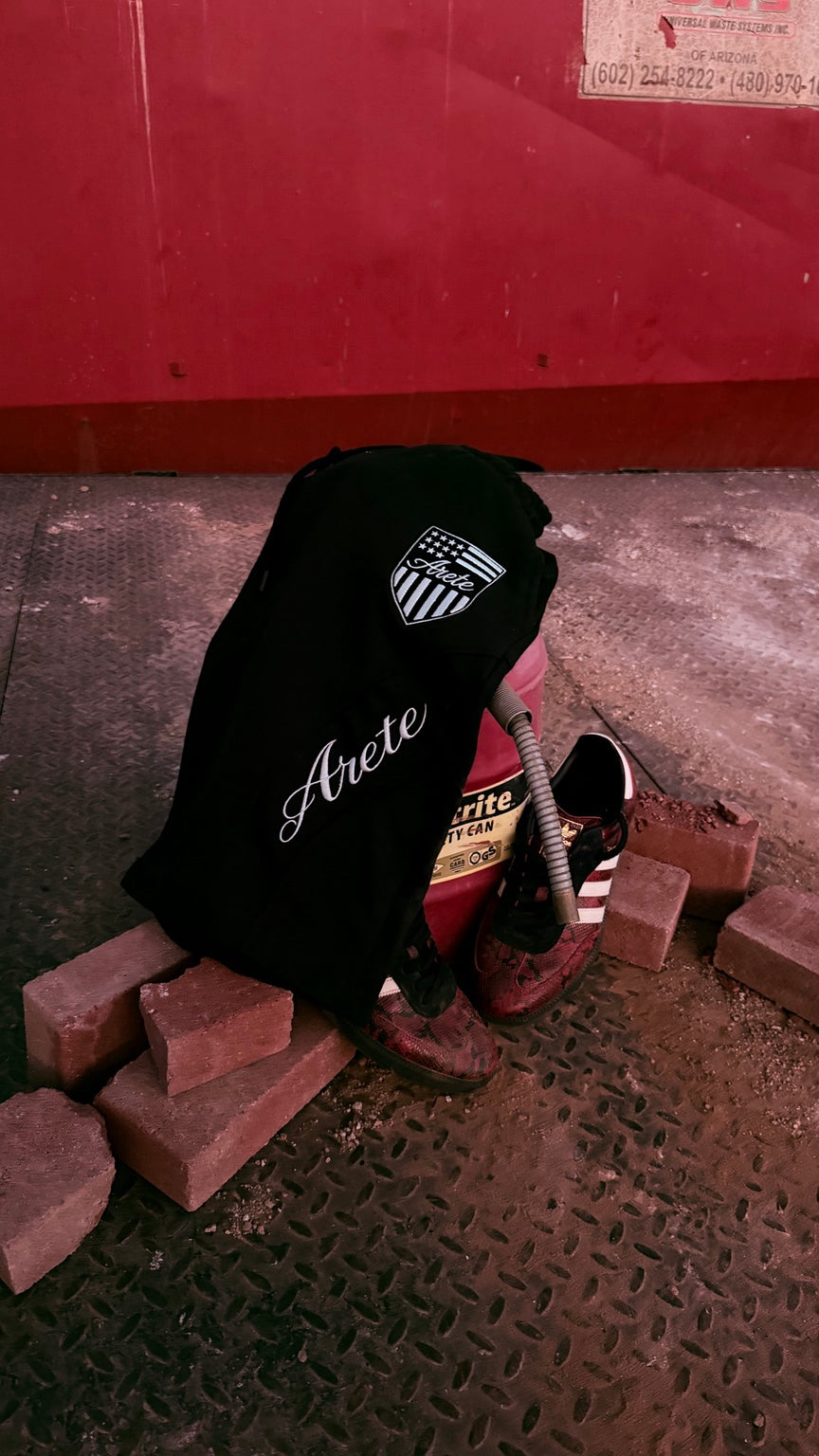ARETE Signature Shorts — Black alternate product photo