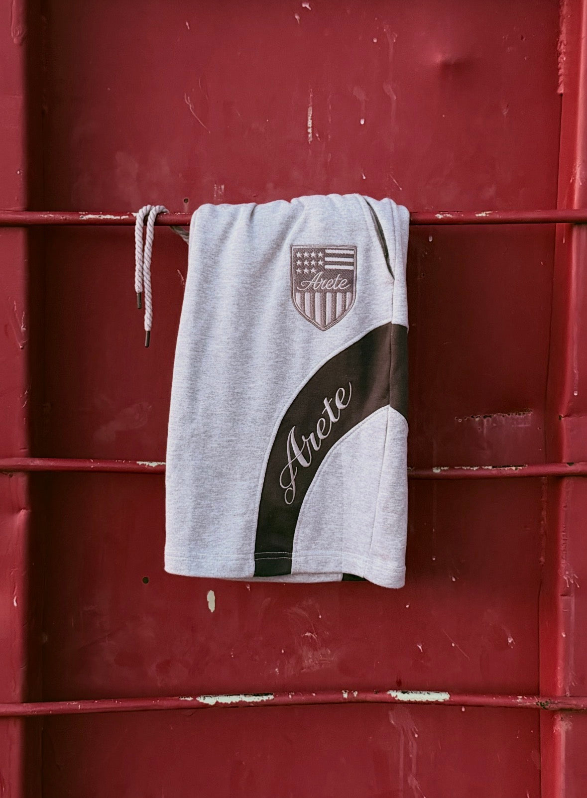 ARETE Signature Shorts — Ash Grey alternate product photo
