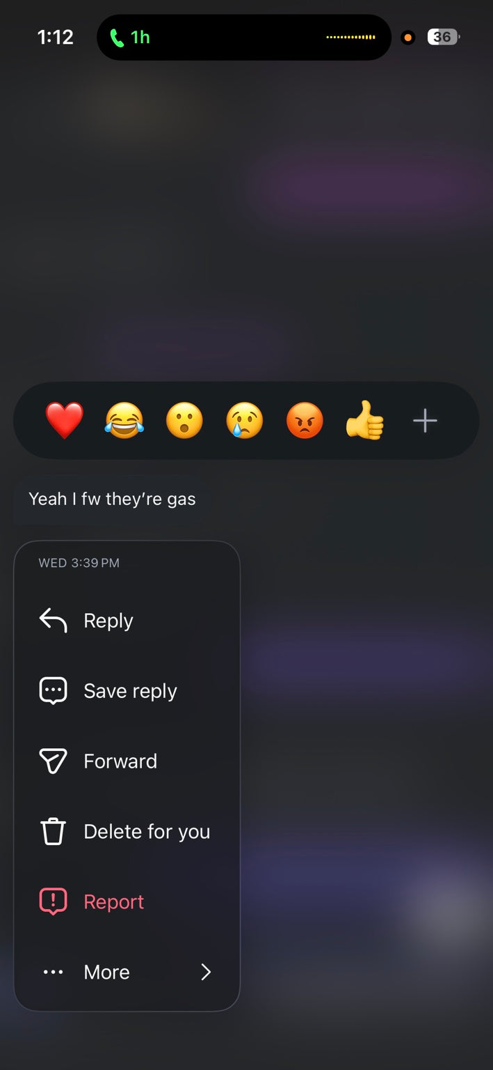 ARETE customer message
